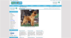 Desktop Screenshot of greatdogsite.com